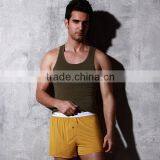 2016 Top Crop Men Vest Plain White Vest Tops White Cotton Loose Black Top thumbnail-4