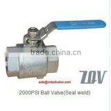 2-PC Ball Valves 3000PSI Seal Welded Full Bore thumbnail-1