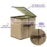 Linen Storage Eco-friendly Shower Caddy 16x16x16 Storage Cube Clothes Storage Boxes Amazon Fabric Cosmetic Organizer Folding thumbnail-3