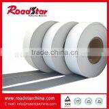 Grey High Reflecting Reflective PU 0.8 Thickness Leather for Fashion Logos