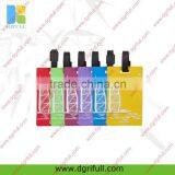 Colorful Silicone Luggage Tag