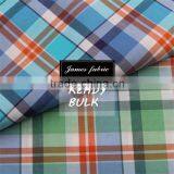James New Style 100% Cotton Spring/Summer Shirting & Dress Fabric, Cotton Colorful Check Fabric