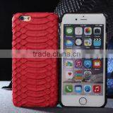 Real Snakeskin Mobile Phone Cover Leather OEM ODM for IPhone Cover 5s thumbnail-3