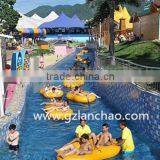 Lazy river of relaxation for water amusement park