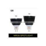 MR16 12v dc Led Light Bulb 5W 7W COB Lighting LED Spotlight Ultra Bright