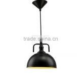 Edison Metal Vintage Lamp Iron Orb Chandelier Rustic Hemp Rope Pendant Light thumbnail-3