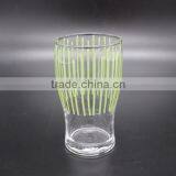 High Quality Highball Glass With Color Lines