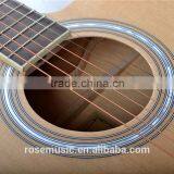 40 Inch Beginner Musical Instrument Acoustic Guitar CARAVAN MUSIC HS4040 thumbnail-3
