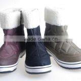 Cheap Snow Boots With Pedding Style Taup Color thumbnail-2