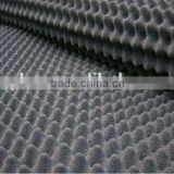 China Yellow Acoustic panel /Economic fire-proof Soundproofing foam