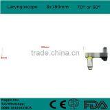 No Autoclave Rigid Laryngoscope 8*180mm Compatible Connector ENT for Throat 70 or 90 Degree thumbnail-1