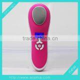 Diamond micro-dermabrasion+skin scrubber+ultrasonic+cool and hot hammer 3 in 1 beauty equipment