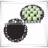 Assort Factory Beautiful Designed Lace Colored Round Paper Doilies