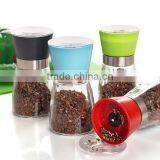 Glass Spice Jar Glass Pepper Grinder/pepper Mill With Plastic Lid thumbnail-2