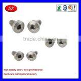 Custom CNC Parts Stainless Steel Screws Hex Head Screw Silver Parts thumbnail-2