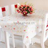 Pvc Ruffled Table Cloth thumbnail-2