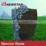 Newstar European Style Natural Granite Carved Tree Headstone thumbnail-6