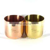 Packaging Candle Holder Rose Gold Copper Candle Jar thumbnail-2