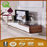 E386 High Gloss tv Stand Mable Top Mdf tv Stand thumbnail-5