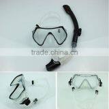 Wholesale Cheap Silicone Waterproof Diving Mask and Snorkel thumbnail-1