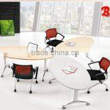 Quality Modern Simple Folding Movable Conference Table Tradining Table thumbnail-4