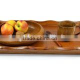 hot selling wooden storage tray