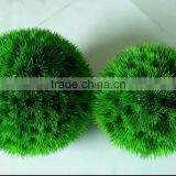 Plastic Grass Ball Ornament Factory Price Artificial Grass Topiary thumbnail-3