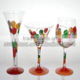 FDA,Eco-friendly,hand Paint Elegant Celebrate Party Ballon Design Martini Glass thumbnail-1