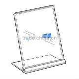 Clear Acrylic Desktop Sign Holder for Size 5 x 7 thumbnail-1