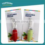 Kitchen Vegetable Fruit Shelling Tool Knife Shaped Plastic Fruit Peeler thumbnail-2