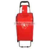 Fashion Faux Leather Shopping Trolley thumbnail-1