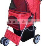 Foldable Pet Stroller. Pet Travel Stroller Pushchair Pram Jogger Buggy Swivel Wheels. H0116 thumbnail-5