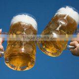 High Quality Glass Beer Mug With Handle thumbnail-1