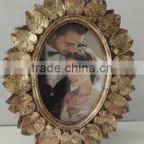 Golden Wedding Photo Frame Home Decor Polyresin Photo Frame thumbnail-1