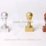Wholesale New Design Resin World Cup Trophy for Sale thumbnail-1