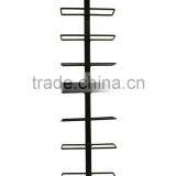 9 Bottle Decorative Wall Mount Wine Rack Holder thumbnail-2