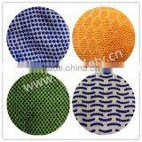 High Quality Natural Cotton Polyester Gloves Working Gloves With White PVC Dots One Side thumbnail-2