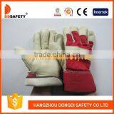 DDSAFETY Cheap Wholesale Leather Golf Glove Safety Glove thumbnail-1
