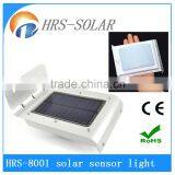 Garden Outdoor Rechargeable Aluminum Material 16 LED PIR Solar Led Flood Light With Pir Motion Sensor thumbnail-1