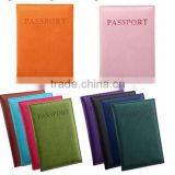 New Universal Womens Mens PU Leather Passport Holder Cover Ticket Protector Case thumbnail-4