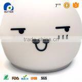 USB Charge Silicone Tap Control Baby Bedside Night Light thumbnail-2