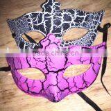 Hard PVC Plastic Venice Crack Mask Cheap Carnival Mask thumbnail-5