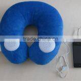 Travel Pillow W/Ipod Speakers thumbnail-2