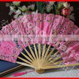 100% Cotton Hand Made Battenburg Lace Fan thumbnail-1