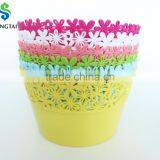 2016 New Style Plastic pp Circular Fruit Basket With Sunflower thumbnail-5