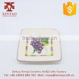 Custom Logo Grapes Round Plate for Tableware/gifts for Kids thumbnail-2