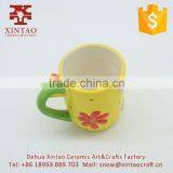 Ceramic Mug/ Tea Cup/ Lovely Yellow Cock Cup Wholesale Factory Handmade Art Craft OEM Design thumbnail-2
