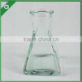 Square Bottom Subuliform Glass Bottle for 50ml Reed Diffuser With Glass Stopper