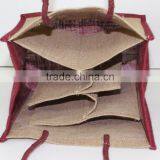 Supermarket Non Woven Wine Shopping Bag Can Custom Logo Printed Promotion thumbnail-3