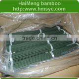 Dark Green Color Bamboo Sticks for Flowers/Plant